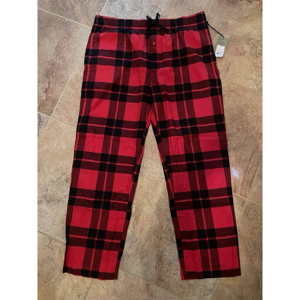 Goodfellow & Co. Men's Plaid Flannel Pajama Pants Size XL (40/42) New with Tags - Picture 2 of 7